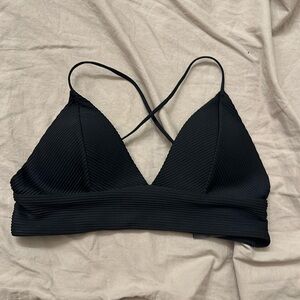 H&M black bikini top